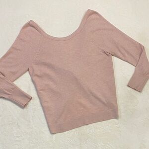 Victoria's Secret Blush Off-the-Shoulder Sweater